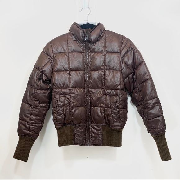 Old Navy Jackets & Blazers - SOLD-Old Navy - Brown Puffer Jacket Removable Hood